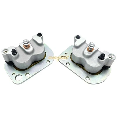 Pinzas y pastillas de freno delanteras izquierda derecha para Polaris Ranger Crew 700 4x4 2008-2009 Foto 1 de 4