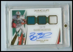 2022 Immaculate #IPC-RB Reggie Bush 2021 Autographs #22/75 # Match - Picture 1 of 2