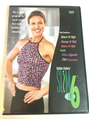 Slim in 6 Debbie Siebers DVD / Ships Same Day with Tracking - Image 1 of 3