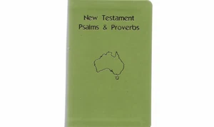 New Testament Psalms & Proverbs Bible Small 11cm x 7cm Pocket Fit Size - Bild 1 von 1