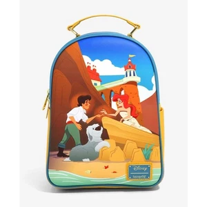 Loungefly Disney The Little Mermaid Ariel & Eric Beach Mini Backpack NWT New - Picture 1 of 12