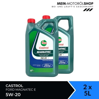 Ford Castrol Magnatec 5W-20 E Ford WSS-M2C 948-B Motoröl 2x5 Liter = 10 Liter - Bild 1 von 4