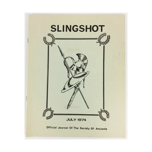 Society of Slingshot #54 "Armies of the Dark Ages - The Franks and Thei Mag VG - Picture 1 of 1