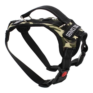 MonMed Service Dog Harness for Large Breeds - Camo Print Service Animal Vest ... - Picture 1 of 7