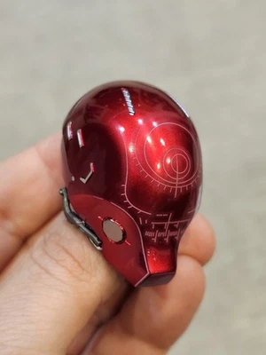 1/6 Hot Toys 12" Batman Arkham Knight VGM28 Capucha Roja Armadura Cabeza Casco Máscara Foto 1 de 3