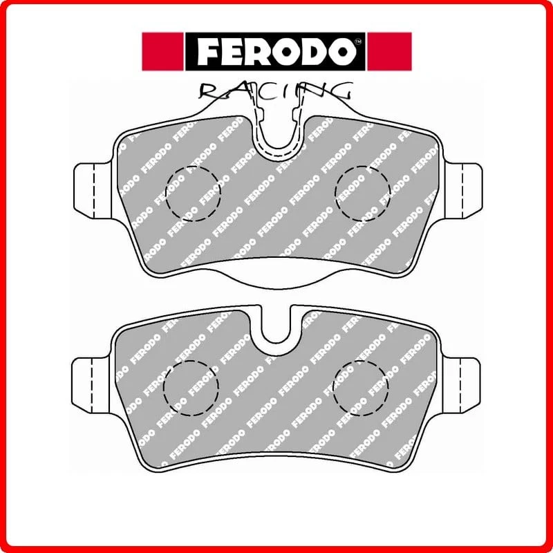 FCP1975H#28 PASTIGLIE FRENO POSTERIORE SPORTIVE FERODO RACING MINI MINI (R56) 1. - Immagine 1 di 1