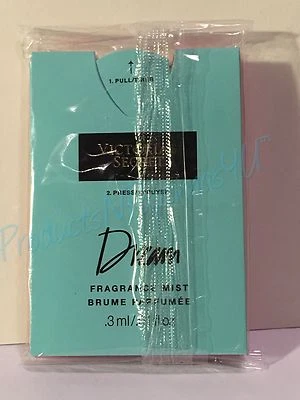 ЛОТ из 2 ~ Victoria's Secret мечта и искушение .01fl.oz/.3ml запечатанный образец - Изображение 1 из 2