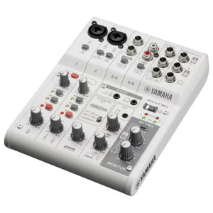 YAMAHA AG06 AG06MK2 W 6ch Live Streaming Mixer USB Audio Interface White w/ Box - Picture 1 of 3