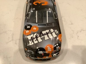 KEN SCHRADER AUTOGRAPHED 2002 PONTIAC M&M'S HALLOWEEN CHROME DIECAST & CARD - Picture 1 of 18