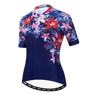 Cycling Jersey Lady Bike Jersey Shirt Bicycle Gear Clothes Biking Shirts - Picture 1 of 15