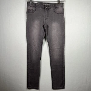 Crazy 8 Super Skinny Jeans Girls Gray Denim • Size 12 Reg NWT New! K - Picture 1 of 12