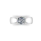 950 Platinum 0.50 Ct IGI / GIA Certified Lab Created Diamond Womens Ring