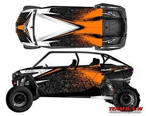 Polaris 4 RZR 1000 xp Design MXVEC 001 Decal Graphic Kit Wraps UTV Turbo Scoop - Picture 1 of 2
