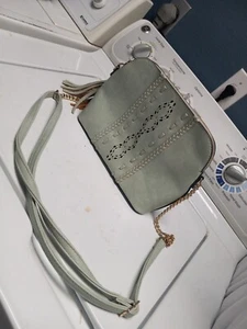 Violet Ray Purse Handbag Light Gray ADJUSTABLE - Nice Purse - Picture 1 of 11