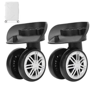 Mute Suitcase Wheel Double Row Suitcase Castors Draw-bar Box Wheel Replacement - Picture 1 of 8