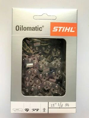 25" 25 inch GENUINE STIHL Chainsaw Chain 84 D/L 3/8 063 FOR Husqvarna STIHL Echo - image 1 of 3