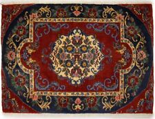 Classic Floral Design Vintage Red 2'6X3'5 Hand-Knotted Oriental Rug Decor Carpet