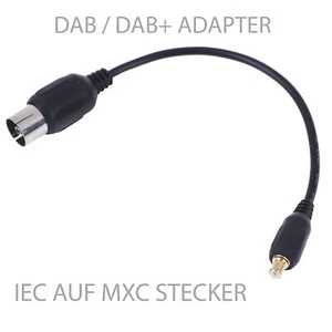 ✅ ADAPTER IEC auf MCX DAB Digital Radio MCX Antenne Auto DAB+ Receiver Tuner ✅ - Bild 1 von 4