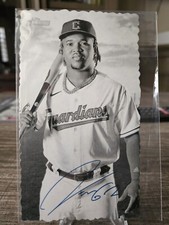 Jose Ramirez 2023 TOPPS HERITAGE OVERSIZED 1974 DECKLE EDGE BOX TOPPER #DB-5