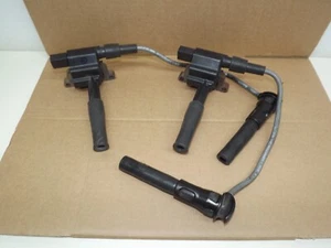 Paquete de bobina de encendido Denso NEC100730 x2 + cables MGF MG TF ZT ZR ZS No2 - Imagen 1 de 6