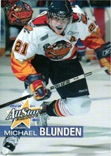Michael Blunden 2005-06 OHL Bell All-Star Classic Erie Otters