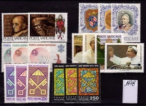 1978 1979 1980 Vaticano annate complete - Imagen 1 de 3