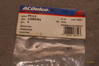 12085491 GM 2 PIN  FUEL INJECTOR  CONNECTOR WITH LEADS - Imagem 1 de 4