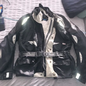 Frank Thomas Aqua Pore Motorcycle Jacket Size XXL ballistic cold weather protec - Picture 1 of 15