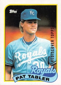 1989 Topps Pat Tabler Rediscover Topps Redemption #56 NM Kansas City Royals - Picture 1 of 2