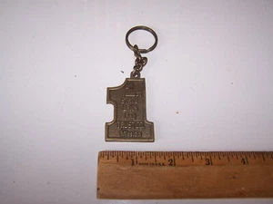 Vintage Schlüsselanhänger 1. Staatsbank und Trust Co. Mission Metall - Bild 1 von 4