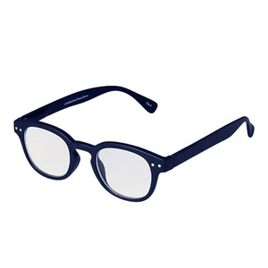 New Navy Blue Horn Rimmed Reading Glasses Mens Womens ReaderAdults UK - Picture 1 of 11