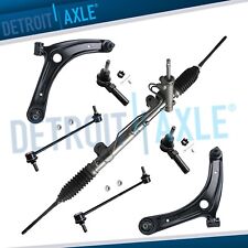 7pc Rack & Pinion Front Lower Control Arms for Dodge Caliber Compass Patriot FWD
