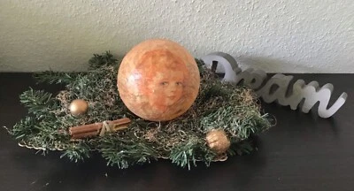 * Leuchtkugel * Dekolicht * Kugellampe *  12 cm * Unikat - Engel - Bild 1 von 2