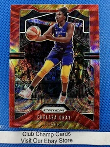2020 #72 Chelsea Gray Panini Prizm WNBA Basketball Red Wave Prizm Sparks - Picture 1 of 2
