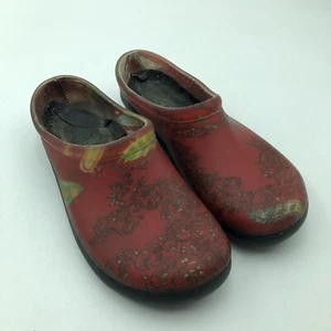 Sloggers Turf King Red Mules Garden Shoes 9 - Picture 1 of 5