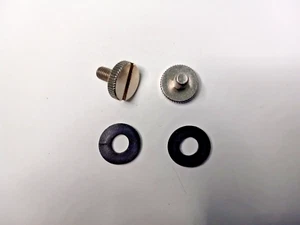 Lot of Cobra 25 LX OEM 5mm Radio Mounting Srews Chrome Finish With Rubber Washer - Picture 1 of 5