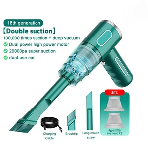 29000PA Cordless Hand Held Vacuum Cleaner Mini Portable Car Auto Home Wireless - Picture 1 of 14