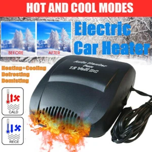 200W Car Truck Auto Heater Hot Heating Fan Windscreen Window Demister Defroster - Picture 1 of 14
