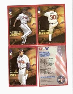 3 Atlanta Braves Ltd. .Ed. DAV Cards: Andruw Jones, Bobby Cox, Horacio Ramirez - Picture 1 of 19