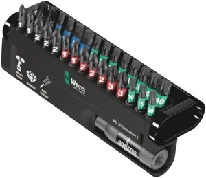 Wera Bit-Check 30 Impaktor 1 30 Piece Impact Screwdriver Bit Set - 057690 - Picture 1 of 10