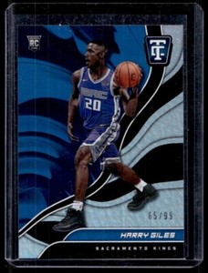 2017-18 Panini Totally Certified Blue Harry Giles Rookie /99 Sacramento Kings