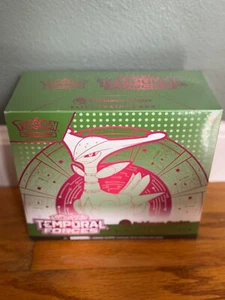Pokemon Center Exclusive Temporal Forces Elite Trainer Box Iron Leaves ETB NEU - Bild 1 von 10