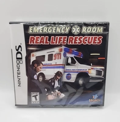 Emergency Room: Real Life Rescues (Nintendo DS, 2009) NEW SEALED - Image 1 of 4