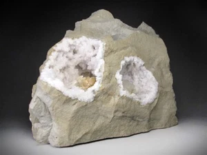 Quarz Calcit Baryt und Dolomitenkristalle Bedford Indiana - Bild 1 von 7