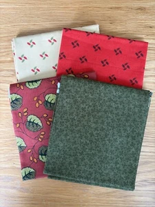 Fat Quarter Bundle (4FQs) Moda/Andover 100% cotton Fabric Patchwork - Picture 1 of 1