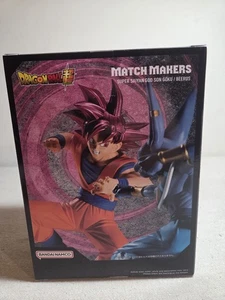 Dragon Ball Super- Match Makers Super Saiyan God Goku Banpresto Collectible NIB - Picture 1 of 6
