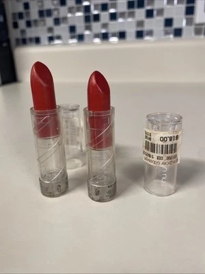 Batom Shu Uemura Rouge Red Rouge 0,12 oz Vintage Bergdorf Goodman X2 - Imagem 1 de 4