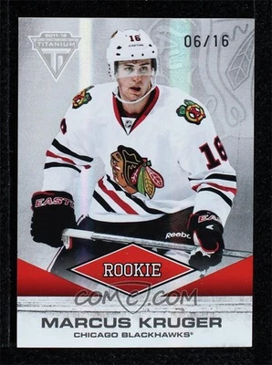 2011-12 Panini Titanium #185 Rookie Marcus Kruger 06/16 Rookie True RC RARO Foto 1 de 2