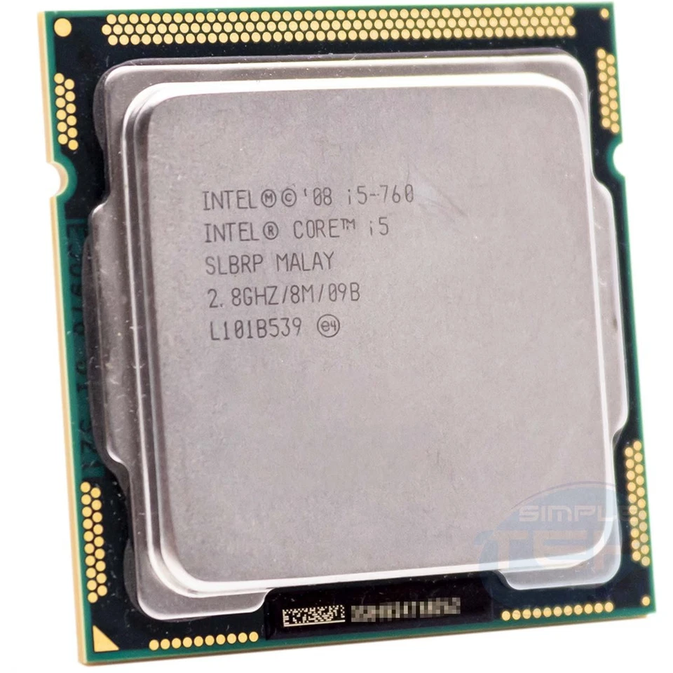 Processore Cpu Pc Computer Desktop I5 760 Lga 1156 Lga1156 Prima  Ricondizionato - Immagine 1 di 1