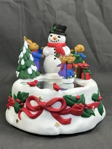TESTED 1996 Gift Collection Twirling Skaters Wind Up Musical Mice Snowman - Picture 1 of 11